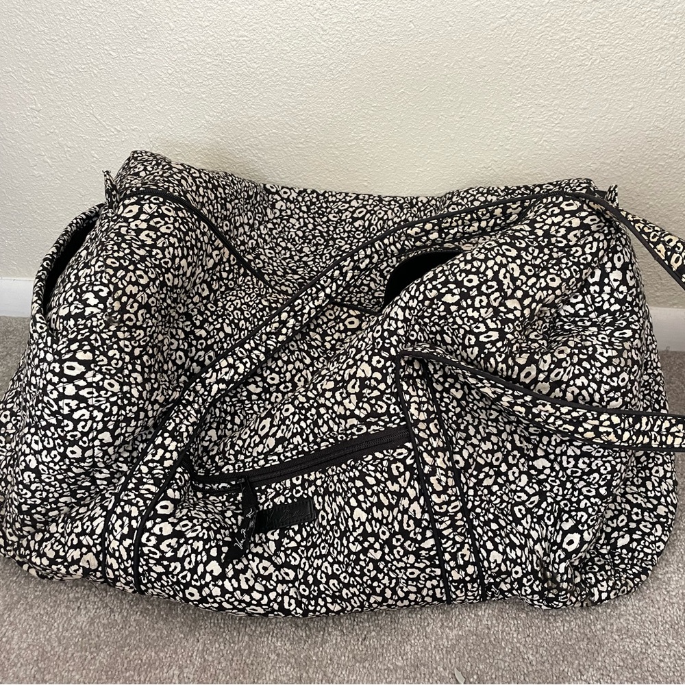Vera Bradley Cheetah Print Large Travel Duffel Bag